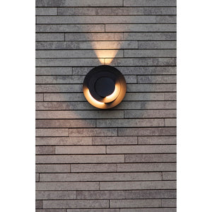 Buitenlamp rond led 'Moov' warm wit 21 cm