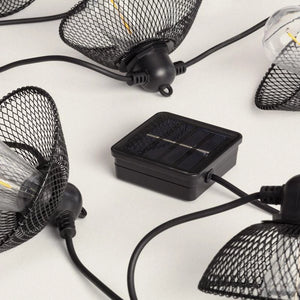 Lichtslinger zwart Solar zonne energie led 6.5 M