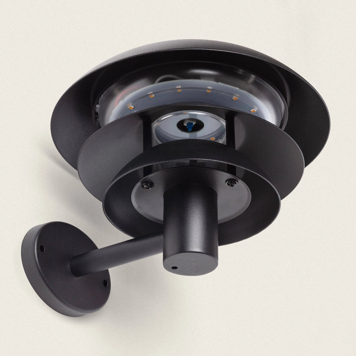 Buitenlamp op zonne energie Metaal zwart 1.5W ip44