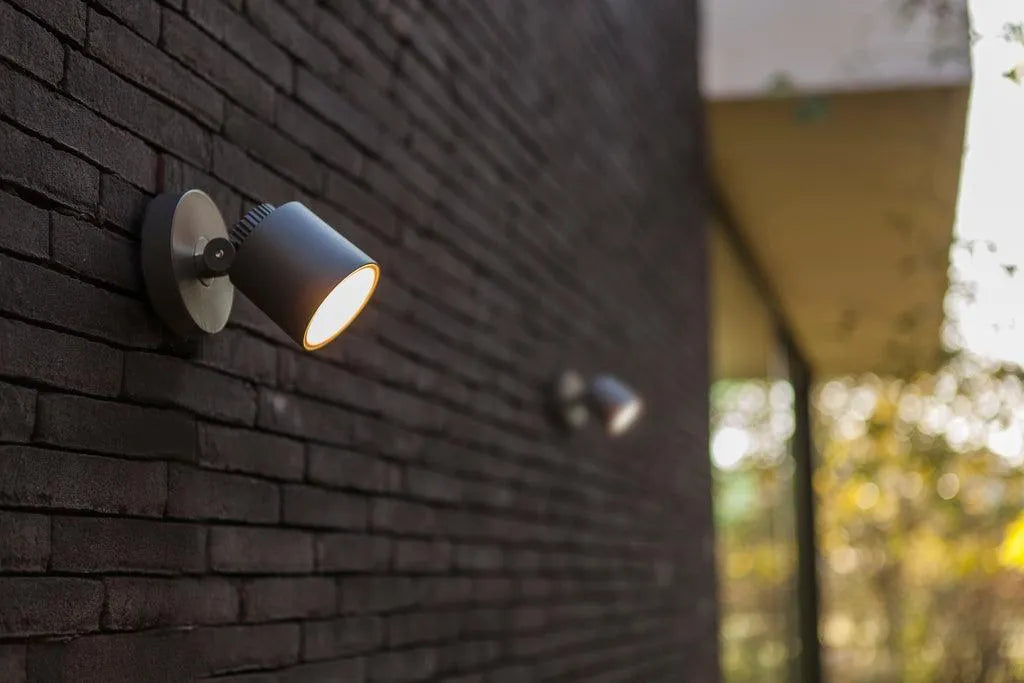 Buitenspot led lamp modern zwart lutec explorer led lamp
