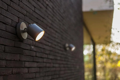 Buitenspot led lamp modern zwart lutec explorer led lamp