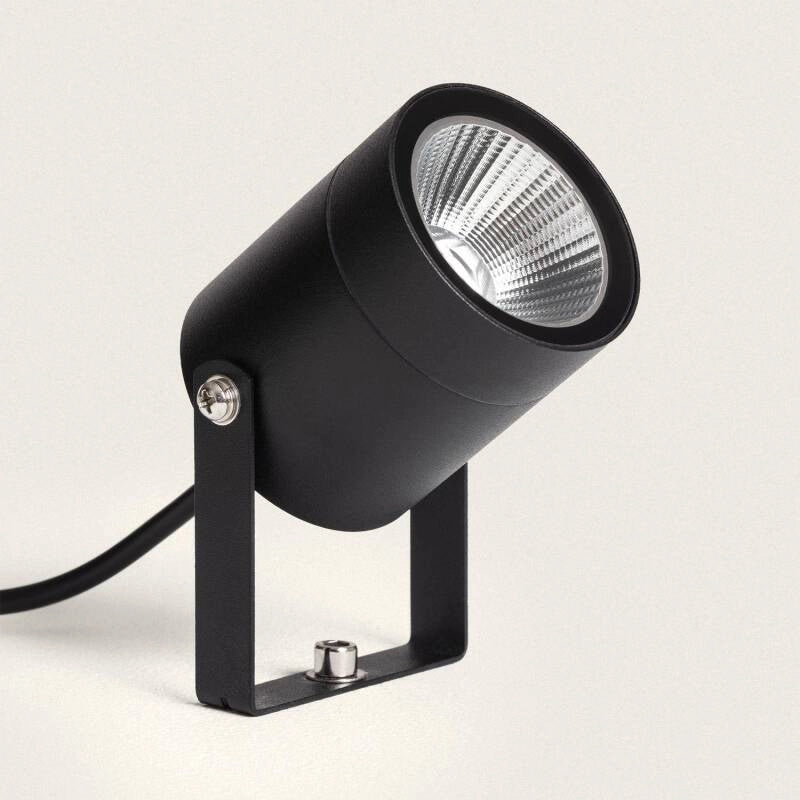 Buitenspot led 12V Zwart easy connector