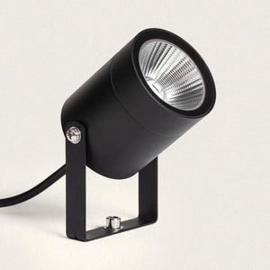 Buitenspot led 12V Zwart easy connector