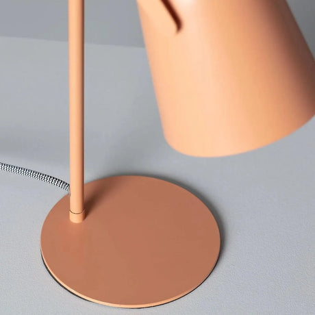 Bureaulamp met E14 fitting stekker en schakelaar - wit of rood 'Suzanne' - FOIR