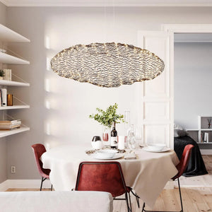 By rydens hayden zwart led wolk hanglamp