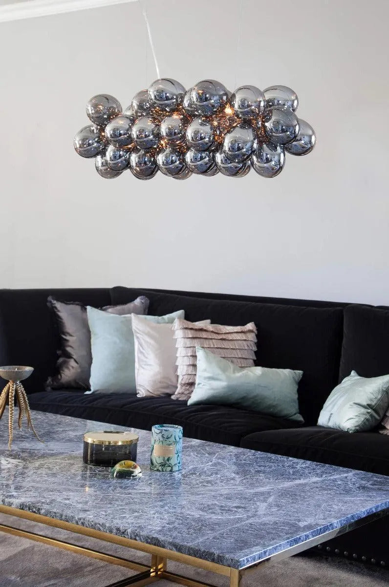 By rydens hanglamp gross bar modern glazen bollen