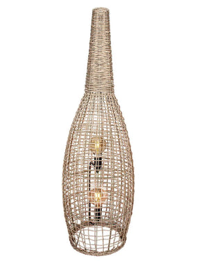 by rydens seagrass vloerlamp met schakelaar e27 fittingen 