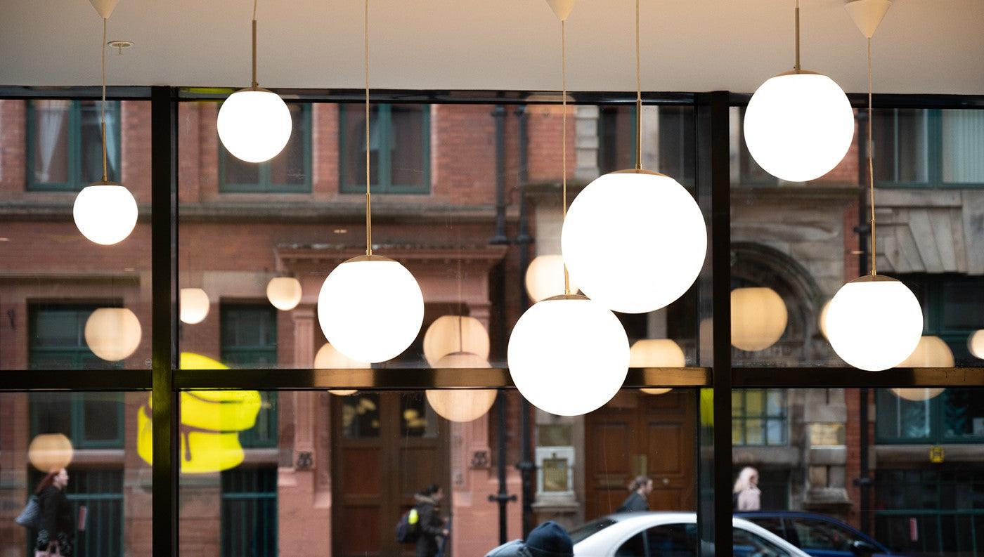 Hanglamp opaal glas 'Cafe 20' Nordlux modern 20 cm - FOIR