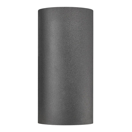 Kleine ronde wandlamp GU10 fittingen zwart