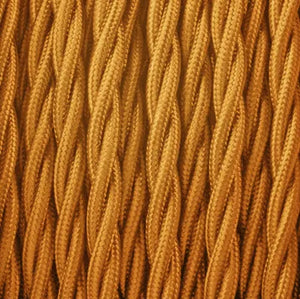 Keltisch goud gedraaide kabel.
