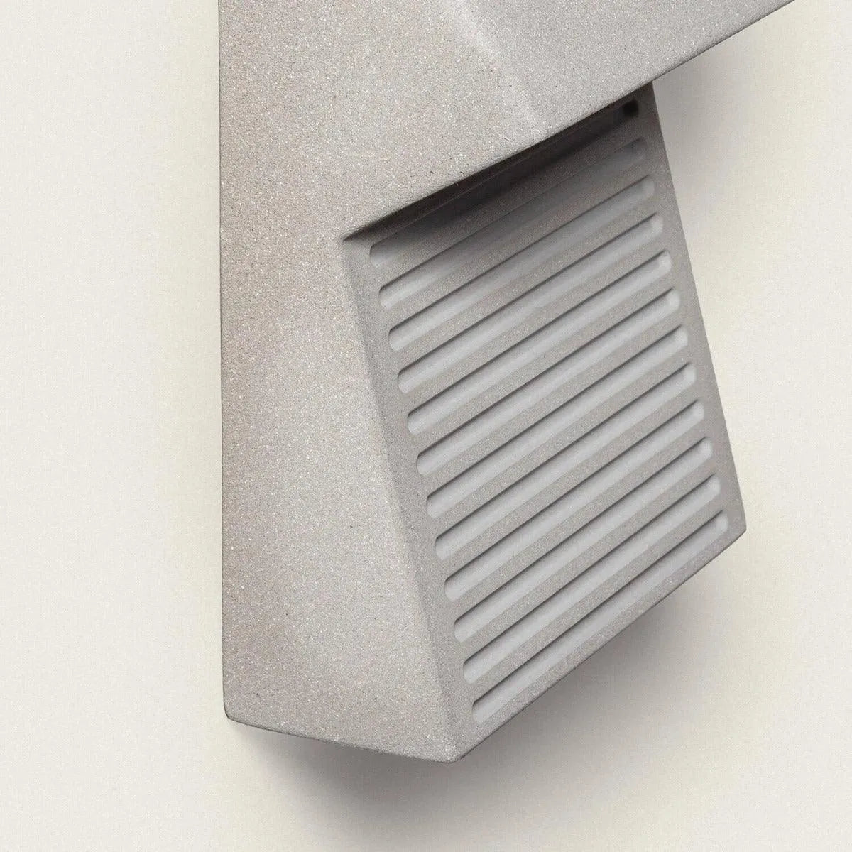 Buitenlamp cement 'Nova' led lamp warm wit 8W - FOIR