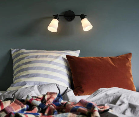 2112890003 5704924006111 2148770 Wandlamp verstelbaar leeslamp 2 schakelaars nordlux cole 
 