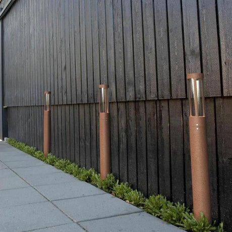 Cortenstaal buitenlamp roest 'Helix' GU10 80 cm - FOIR