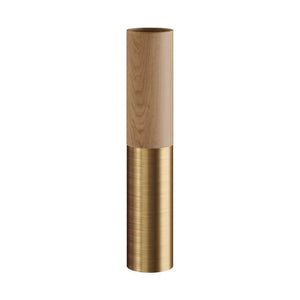 Hanglamp minimalistisch spot design E14 hout 30 cm - FOIR