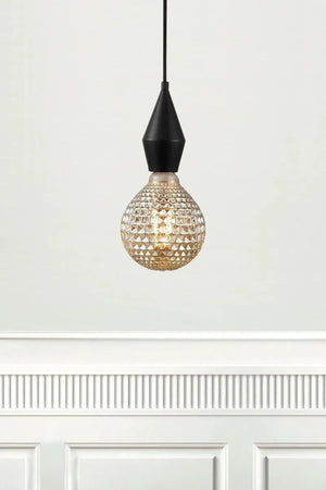 Deco E27 G125 LED lichtbron met smokeglas 200 lumen 2W 'Avra' - FOIR