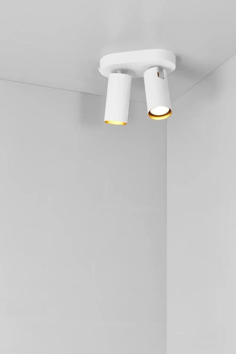 Nordlux mimi Plafondspot wit dubbel gu10 fitting designverlichting nordlux deens design 2120456001 5704924004315