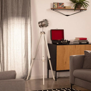 Industriele vloerlamp 'Tunea' modern Staande lamp driepoot modern 140 cm - FOIR
