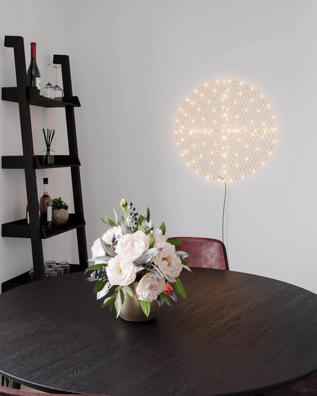 Gouden LED wandlamp met schakelaar en dimmer By Rydens Hayden - FOIR