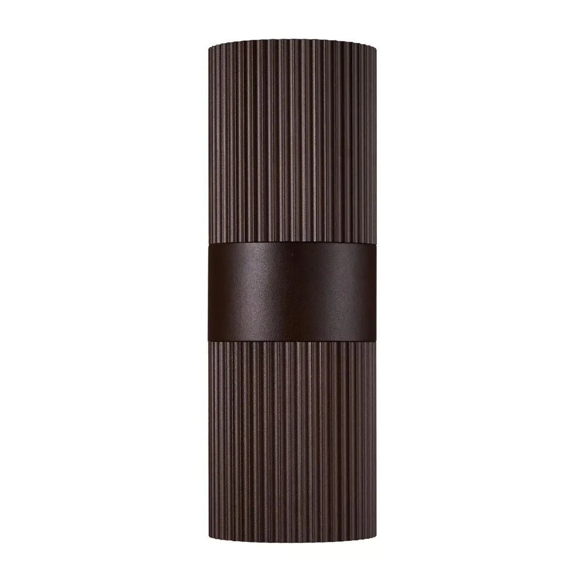 Up & down gevelverlichting bruin met 2x GU10 fitting Nordlux Kyklop 25cm - FOIR