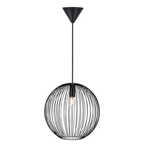 Hanglamp zwart Nordlux beroni 35 kooilamp 