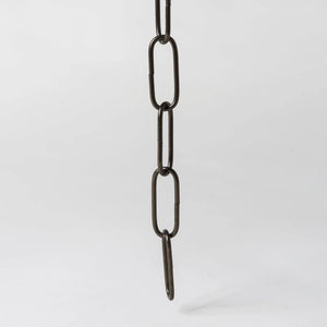 Donker messing ketting industrieel ketting lamp