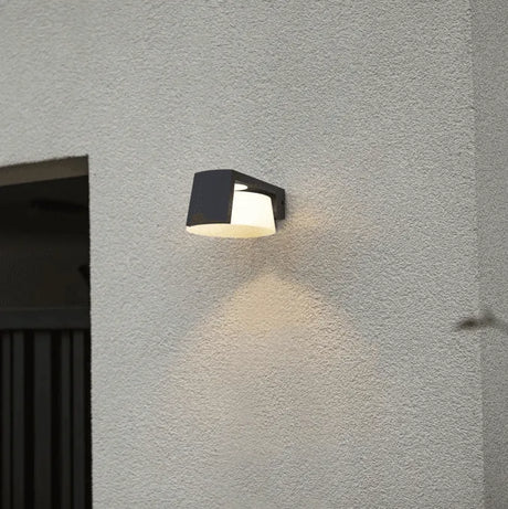 Buitenlamp zwart Moon LED downlighter donkergrijs helder wit 4000K - FOIR