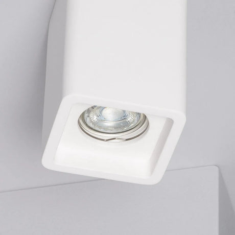 Vierkante led lamp gu10 modern 