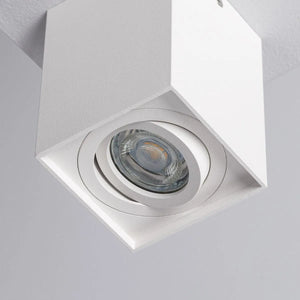 Verstelbare plafondspot vierkant led lamp gu10
