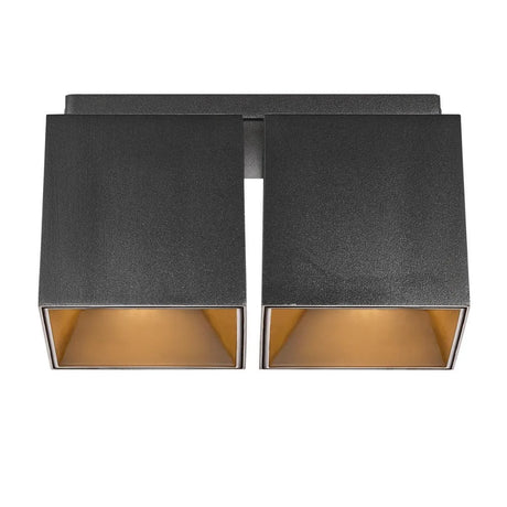 moderne mat zwarte plafondspot gu10 fittingen design nordlux
