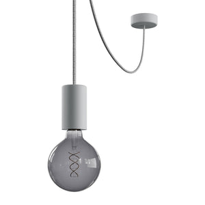 Hanglamp buiten glad IP65 e27 fitting 5 meter