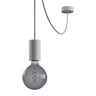Hanglamp buiten glad IP65 e27 fitting 5 meter