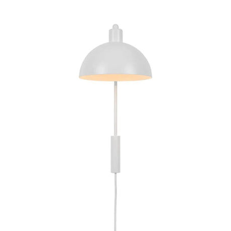Witte wandlamp met schakelaar en e14 fitting  2213721001