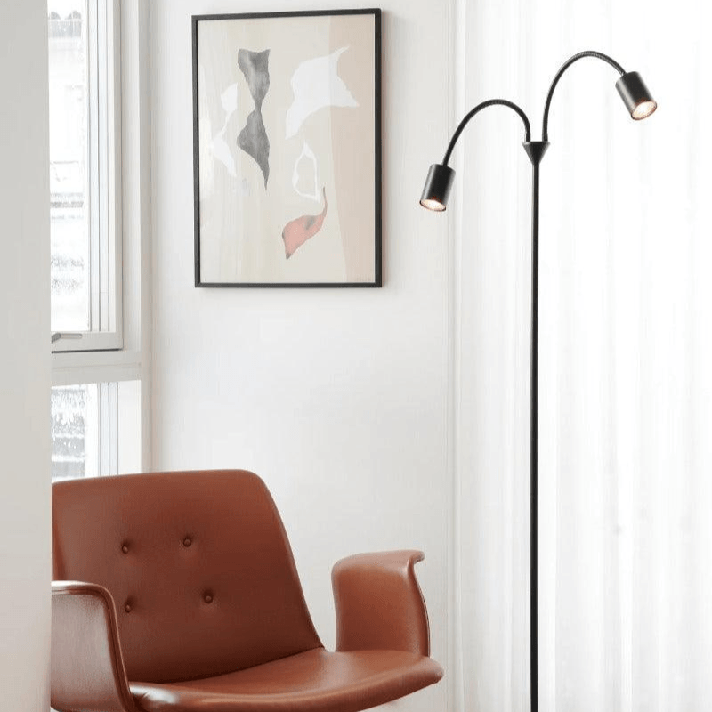 Nordlux Explore vloerlamp zwart Gu10 fitting 180 cm - FOIR