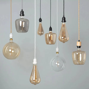 Lamp snoer met fitting led lamp strijkijzersnoer