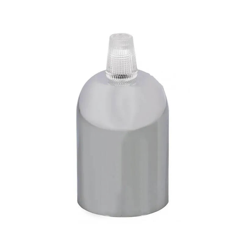 Fitting lamp chrome zilver e27