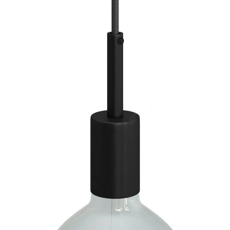 Fitting lamp e27 modern zwart