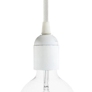Fitting lamp wit rond e27 fitting glad