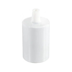 Gladde fitting wit e27 glad design