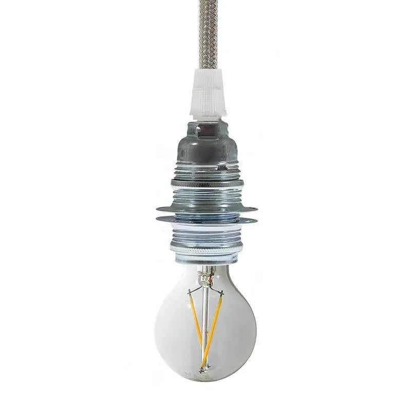 Fitting e14 metaal lampenkap ringen rond lamp ophangen