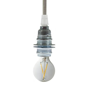 Fitting e14 metaal lampenkap ringen rond lamp ophangen