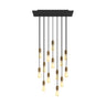 Hanglamp boven eettafel 14x E27 Set 67,5 cm