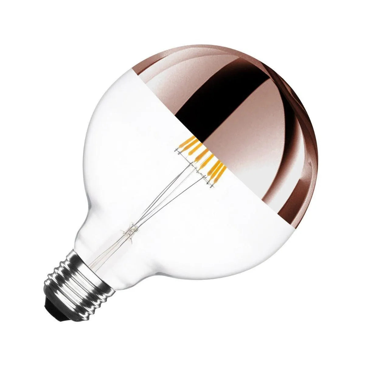 G125 e27 globe copper koper grote led lamp1