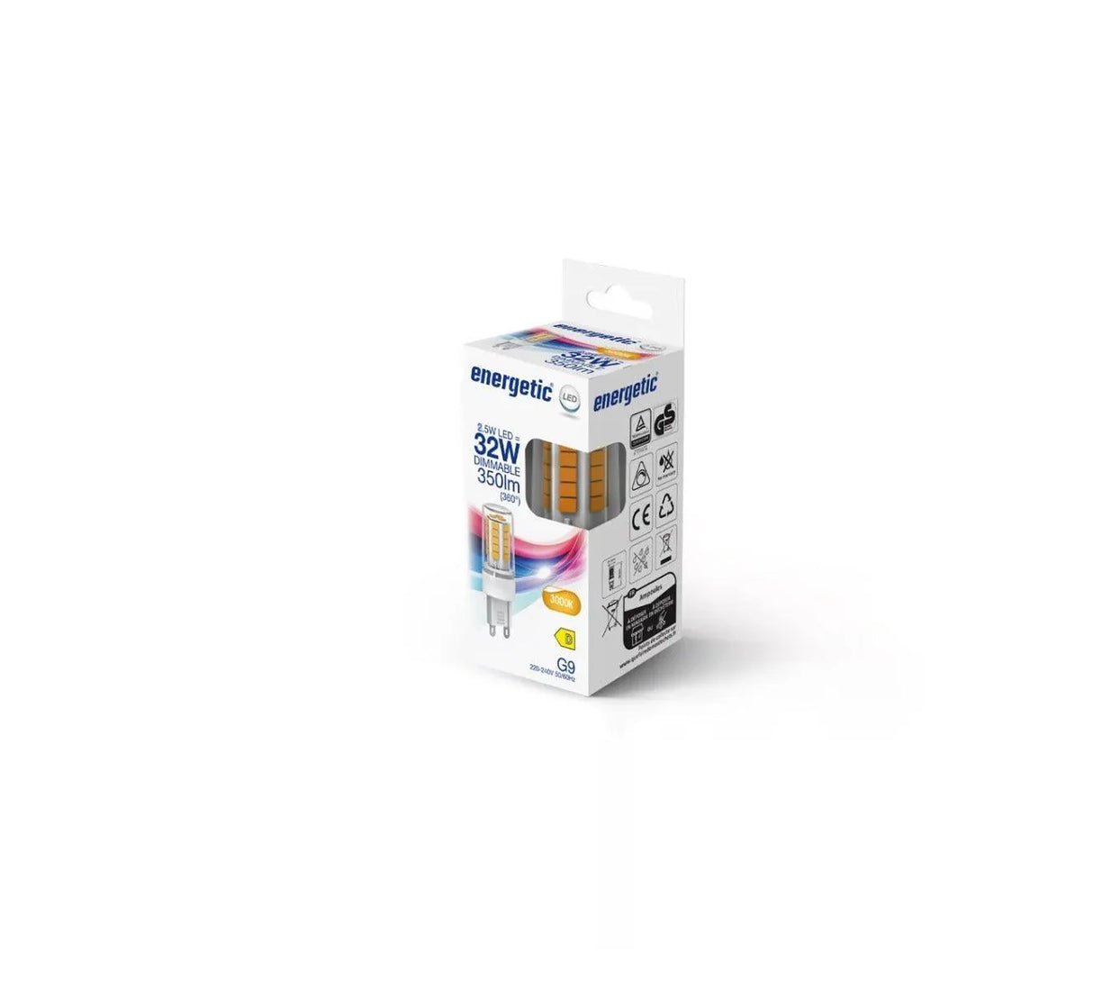 G9 led lamp dimbaar 3000K - FOIR