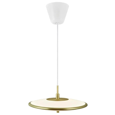 Hanglamp opaal glas Grote authentieke hanglamp van Nordlux LED dimbaar