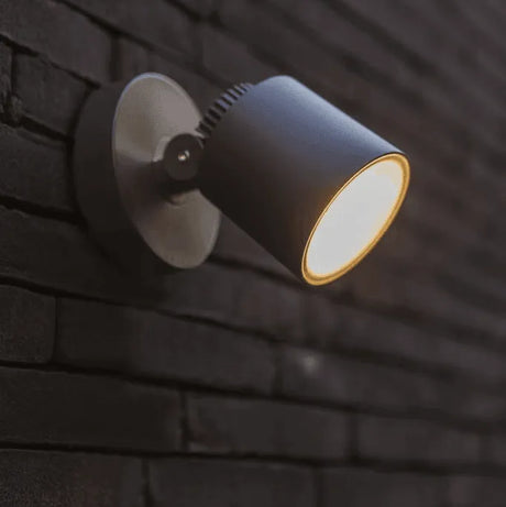 Buitenspot led zwart verstelbaar 'Explorer' 3000k warm wit - FOIR