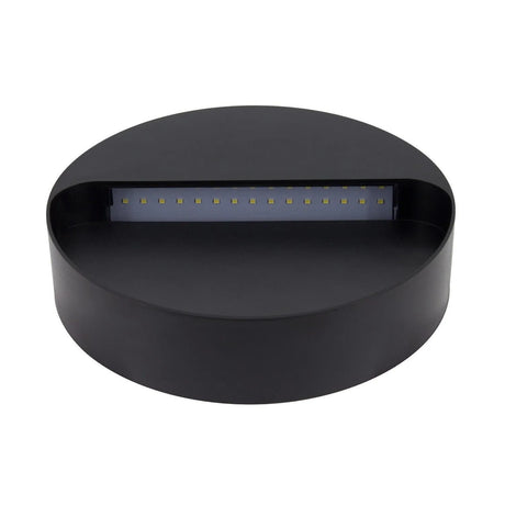 Gevelverlichting modern led lamp rond buitenlamp