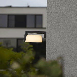 Buitenlamp zwart Moon LED downlighter donkergrijs helder wit 4000K - FOIR