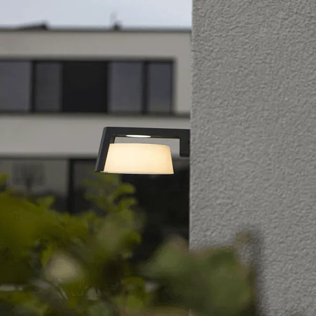 Buitenlamp zwart Moon LED downlighter donkergrijs helder wit 4000K - FOIR