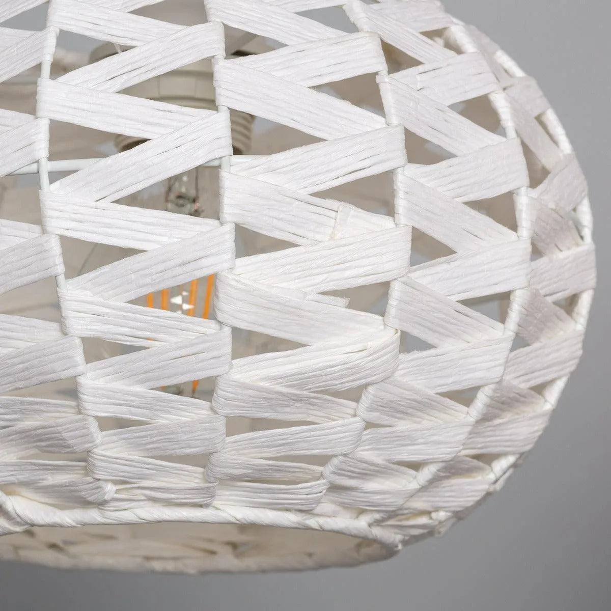 Hanglamp hout voor boven de eettafel