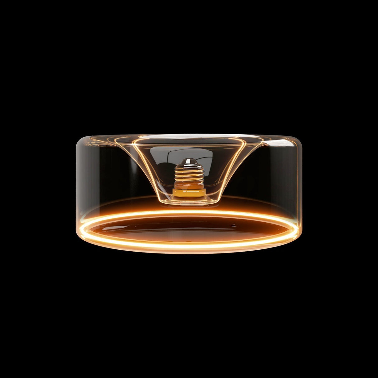 Ghost Bulb warm wit 6W G02 laag 19 cm
